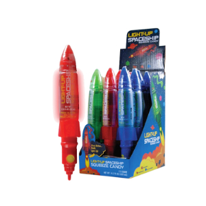 Light-Up Spaceship Squeeze Candy | A&A Global Industries